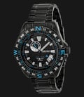Seiko Automatic SSA115K1 Superior Black Dial Black Stainless Steel Strap LIMITED EDITION-0