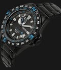 Seiko Automatic SSA115K1 Superior Black Dial Black Stainless Steel Strap LIMITED EDITION-1