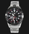 Seiko 5 Automatic SSA169K1 50th Anniversary Black Dial Stainless Steel Watch-0