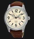 Seiko 5 Sports SSA295K1 Automatic 24J Beige Dial Brown Leather 100M-0