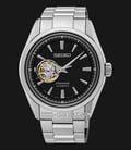Seiko Presage SSA357J1 Automatic Open Heart Black Dial Stainless Steel Strap-0