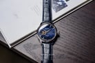 Seiko Presage SSA405J1 Cocktail Time Blue Moon Open Heart Dial Blue Leather Strap-4