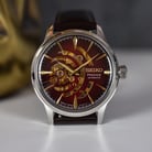 Seiko Presage SSA457J1 Cocktail Time Star Bar Automatic Brown Leather Strap LIMITED EDITION-5