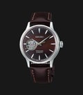 Seiko Presage SSA783J1 Cocktail Time Stinger Automatic Open Heart Dial Brown Leather Strap-0