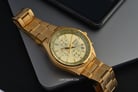 Seiko Chronograph SSB382P1 Gold Dial Gold Stainless Steel Strap-3