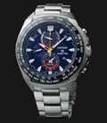 Seiko Prospex SSC549P1 Solar Chronograph Blue Dial Stainless Steel Strap Special Edition-0