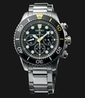 Seiko Prospex Sea SSC613P1 Chronograph Divers 200M Black Dial Stainless Steel Watch-0