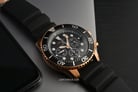 Seiko Prospex SSC618P1 Sea Divers 200M Chronograph Black Dial Black Rubber Strap-3