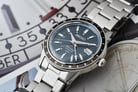 Seiko Presage SSK009J1 Style 60s Automatic GMT Blue Dial Stainless Steel Strap-8