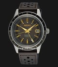 Seiko Presage SSK013J1 Style 60s Automatic GMT Brown Dial Brown Leather Strap-0