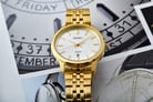 Seiko Classic SUR034P1 Silver Dial Gold Stainless Steel Strap-4