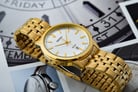 Seiko Classic SUR034P1 Silver Dial Gold Stainless Steel Strap-5