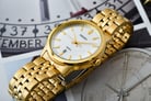Seiko Classic SUR034P1 Silver Dial Gold Stainless Steel Strap-6