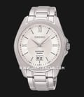 Seiko Classic SUR097P1 Neo Silver Dial Stainless Steel Strap-0