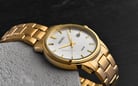 Seiko Classic SUR198P1 Silver Dial Gold Tone Stainless Steel Strap-3