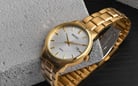 Seiko Classic SUR198P1 Silver Dial Gold Tone Stainless Steel Strap-5