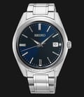 Seiko Classic SUR309P1 Man Blue Dial Stainless Steel Strap-0