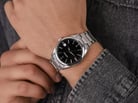 Seiko Classic SUR311P1 Discover More Black Dial Stainless Steel Strap-4