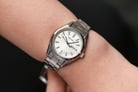 Seiko SUR349P1 Ladies Discover More Silver Dial Stainless Steel Strap-8