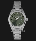 Seiko Ladies SUR533P1 Dress Olive Green Dial Stainless Steel Strap-0