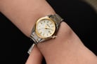 Seiko Classic SUR636P1 Ladies Mother Of Pearl Dial Dual Tone Stainless Steel Strap-8