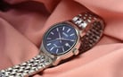 Seiko Classic SUR665P1 Neo Blue Dial Stainless Steel Strap-2