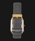 Seiko Classic SWR090P1 Madam Gold Dial Grey Leather Strap-2