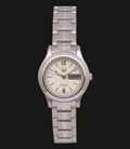 Seiko 5 Ladies SYMD97K1 Automatic Beige Dial Stainless Steel-0