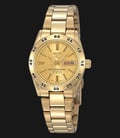 Seiko 5 Sports SYMG44K1 Automatic Gold Dial Gold Stainless Steel Strap-0