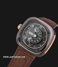 SEVENFRIDAY M2B/01 M-Series Revolution Automatic Brown Leather Strap-1