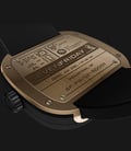 SEVENFRIDAY P2-2 Works Gold-Industrial Revolution Black Dial Black Leather Strap-2