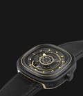SEVENFRIDAY P-Series P2B/02 Industrial Revolution Automatic Black Leather Strap-2