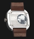 SEVENFRIDAY P-Series P2C/01 Automatic Multi Color Dial Dial Dark Brown Leather Strap-2