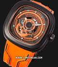SEVENFRIDAY P3/07 KUKA III Limited Edition Series Automatic Orange Rubber Strap-3