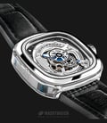 SEVENFRIDAY S1/01 Series Automatic Black Leather Strap-2