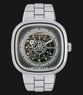 SEVENFRIDAY T-Series T1/06M Automatic Skeleton Dial Stainless Steel Strap-0