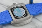 SEVENFRIDAY T-Series T1/09 Beach Club Gradient Blue Semi Transparant Silicone Strap LIMITED EDITION-9