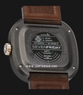 SEVENFRIDAY T-Series T2/04 Automatic Dual Tone Dial Brown Leather Strap-2