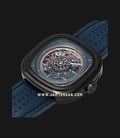SEVENFRIDAY T-series T3/03 Automatic Dual Tone Dial Blue Leather Strap-1