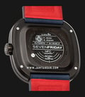 SEVENFRIDAY T-series T3/03 Automatic Dual Tone Dial Blue Leather Strap-2