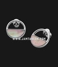 Anting Skagen SKJ1120040 Agnethe Silver Tone and Mother Of Pearl Stud-0