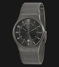 Skagen 233XLTTM Slimline Titanium Gunmetal Grey Dial Stainless Steel Strap Watch-0
