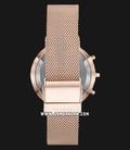 Skagen SKT1411 Jorn Hybrid Smart Watch Ladies White Dial Rose Gold Stainless Steel-2