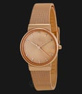 Skagen SKW2197 Ancher Rose Gold Dial Rose Gold Stainless Steel -0