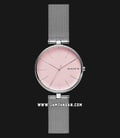 Skagen SKW2708 Signatur T-Bar  Watch Ladies Pink Dial Stainless Steel-0
