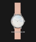 Skagen Signatur SKW2771 Dual Tone Dial Pink Leather Strap -0