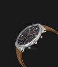 Skagen SKW6099 Ancher Chronograph Grey Dial Brown Leather Strap Watch-1