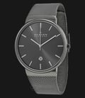 Skagen SKW6108 Ancher Grey Dial Grey Stainless Steel Mesh Bracelet Watch-0