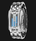 SKMEI 0953SI Digital LED Dial Stainless Steel Strap-0