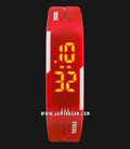 SKMEI 1099RD Digital Dial Red Polyurethane Strap-0
